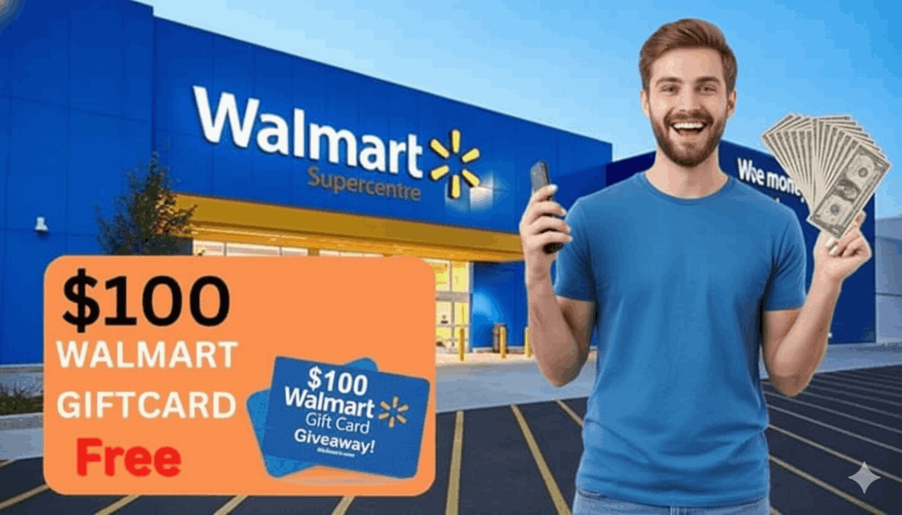 Walmart gift card reward example
