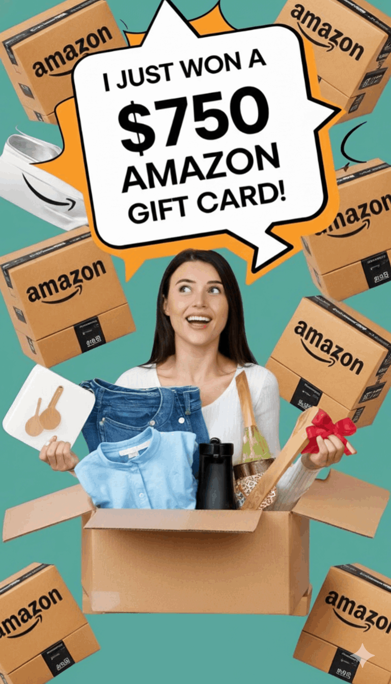 Amazon gift card reward example