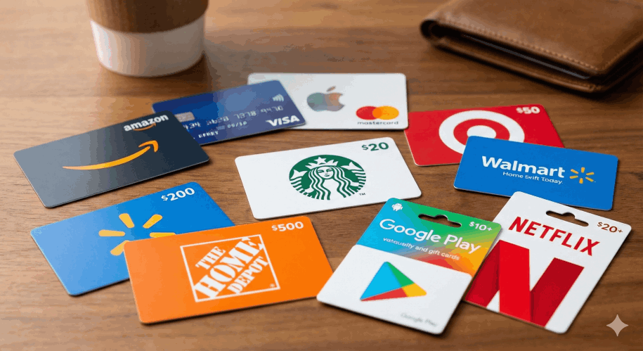 Amazon gift card reward example